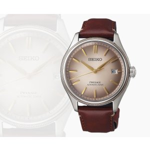 画像2: SEIKO[セイコー]　PRESAGE[プレザージュ]　SARX135 　コアショップモデル　Classic Series　メカニカル 　アップサイクル・レザーストラップ限定モデル 世界限定：3,000本（うち国内：500本） メンズ　 正規品 (2)