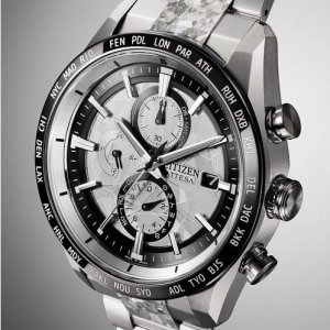 画像4: CITIZEN[シチズン] ATTESA [アテッサ] AT8284-61A　ACT Line　光発電エコ・ドライブ電波時計 ダイレクトフライト  Platinum Shine Collection  限定モデル  世界限定2,500本  メンズモデル　正規品 (4)