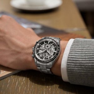 画像9: CITIZEN[シチズン] ATTESA [アテッサ] AT8284-61A　ACT Line　光発電エコ・ドライブ電波時計 ダイレクトフライト  Platinum Shine Collection  限定モデル  世界限定2,500本  メンズモデル　正規品 (9)