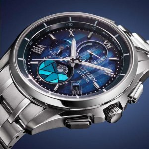 画像6: CITIZEN[ シチズン]ATTESA[アテッサ]  BY1000-51L   Regular Line   「DEAR Collection 」  エコ・ドライブ電波時計 ダイレクトフライト   世界限定2,200本   メンズ　正規品 (6)