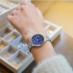 画像8: CITIZEN[ シチズン]XC[クロスシー] basic collection EC1160-71L　「DEAR Collection 」 エコ・ドライブ電波時計　Titania Happy Flight　世界限定1,500本 　レディス   正規品 (8)