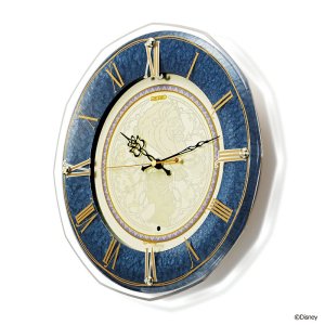 画像2: SEIKO[セイコー]　セイコークロック　FS516L キャラクター　大人のディズニーファンに向けたプリンセス「美女と野獣」の掛時計　電波クロック　正規品 (2)