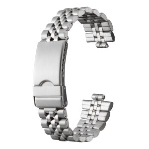 画像: BAMBI[バンビ]　BAMBI　バンビメタル　ブロックダブルロック　BSBE4583S　正規品　「腕時計交換ベルト」