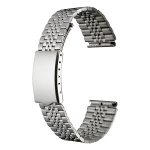 画像1: BAMBI[バンビ]　BAMBI　バンビメタル　ブロック三折　BSBE4563S　正規品　「腕時計交換ベルト」 (1)