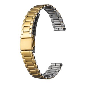 画像: BAMBI[バンビ]　BAMBI　バンビメタル　ブロックワンタッチ　BSBE5065G　正規品　「腕時計交換ベルト」