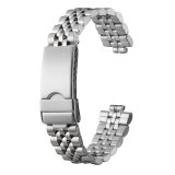 画像: BAMBI[バンビ]　BAMBI　バンビメタル　ブロックダブルロック　BSBE4581S　正規品　「腕時計交換ベルト」