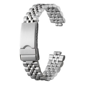 画像: BAMBI[バンビ]　BAMBI　バンビメタル　ブロックダブルロック　BSBE4581S　正規品　「腕時計交換ベルト」