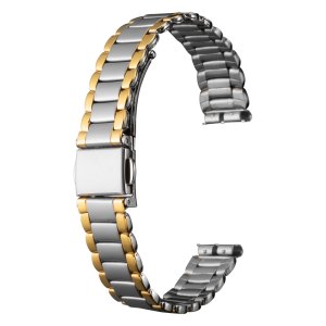 画像: BAMBI[バンビ]　BAMBI　バンビメタル　ブロックワンタッチ　BSBE5065T　正規品　「腕時計交換ベルト」