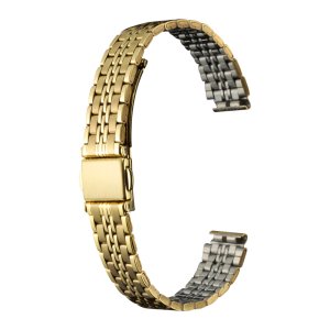 画像1: BAMBI[バンビ]　BAMBI　バンビメタル　ブロックワンタッチ　BSBE8851G　正規品　「腕時計交換ベルト」 (1)