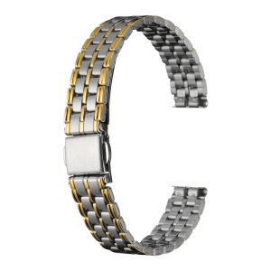 画像1: BAMBI[バンビ]　BAMBI　バンビメタル　ブロックワンタッチ　BSBE5518T　正規品　「腕時計交換ベルト」 (1)