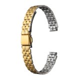 画像: BAMBI[バンビ]　BAMBI　バンビメタル　ブロックワンタッチ　BSBE5060G　正規品　「腕時計交換ベルト」