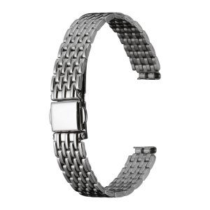 画像1: BAMBI[バンビ]　BAMBI　バンビメタル　ブロックワンタッチ　BSBE5525S　正規品　「腕時計交換ベルト」 (1)