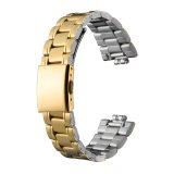 画像: BAMBI[バンビ]　BAMBI　バンビメタル　ブロックワンタッチ　BSBE4410G　正規品　「腕時計交換ベルト」