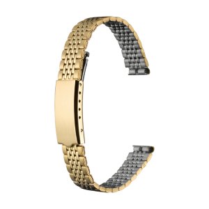 画像1: BAMBI[バンビ]　BAMBI　バンビメタル　ブロック三折　BSBE5510G　正規品　「腕時計交換ベルト」 (1)