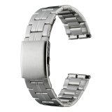 画像: BAMBI[バンビ]　BAMBI　バンビメタル　ブロックワンタッチ　BSBE1237S　正規品　「腕時計交換ベルト」