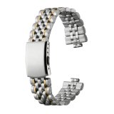 画像: BAMBI[バンビ]　BAMBI　バンビメタル　ブロックワンタッチ　BSBE1168S　正規品　「腕時計交換ベルト」