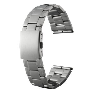 画像1: BAMBI[バンビ]　BAMBI　バンビメタル　ブロックワンタッチ　BSBE1178S　正規品　「腕時計交換ベルト」 (1)