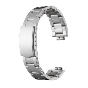 画像1: BAMBI[バンビ]　BAMBI　バンビメタル　ブロック三折　BSBE4416S　正規品　「腕時計交換ベルト」 (1)