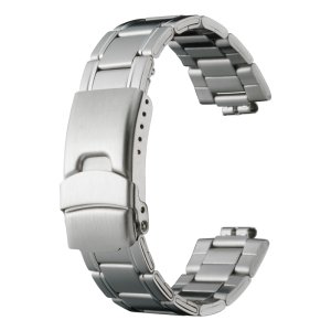 画像: BAMBI[バンビ]　BAMBI　バンビメタル　ブロックダブルロック　BSBE1208S　正規品　「腕時計交換ベルト」