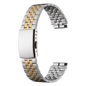 画像: BAMBI[バンビ]　BAMBI　バンビメタル　ブロックワンタッチ　BSBE4413T　正規品　「腕時計交換ベルト」