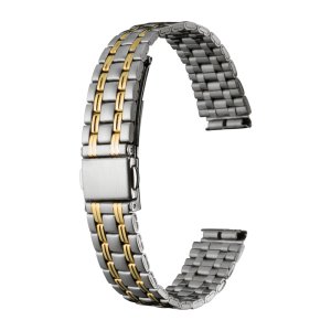 画像: BAMBI[バンビ]　BAMBI　バンビメタル　ブロックワンタッチ　BSBE1173T　正規品　「腕時計交換ベルト」