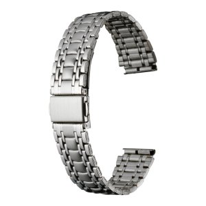 画像1: BAMBI[バンビ]　BAMBI　バンビメタル　ブロックワンタッチ　BSBE4525S　正規品　「腕時計交換ベルト」 (1)