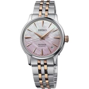 画像4: SEIKO[セイコー]　PRESAGE[プレザージュ]  SARY270　Cocktail Time「Sakura Aviation」 世界限定：9,000本（うち国内：500本） メカニカル　 レディス 　メタルバンド　正規品 (4)