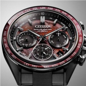 画像6: CITIZEN[シチズン] ATTESA [アテッサ] CC4077-71Z　ACT Line　エコ・ドライブ　ブラックチタンシリーズ　GPS衛星電波時計  Shades of Red 限定モデル  世界限定1,800本  メンズモデル　正規品 (6)