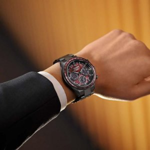 画像10: CITIZEN[シチズン] ATTESA [アテッサ] CC4077-71Z　ACT Line　エコ・ドライブ　ブラックチタンシリーズ　GPS衛星電波時計  Shades of Red 限定モデル  世界限定1,800本  メンズモデル　正規品 (10)