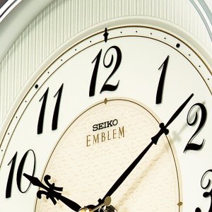 画像2: SEIKO[ セイコー]　セイコークロック　HW205B　セイコーエムブレム 　電波置き時計 　正規品 (2)