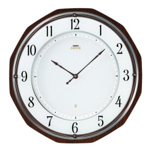 画像1: SEIKO[セイコー]　セイコークロック　HS536B　掛時計 ソーラー 電波クロック　正規品 (1)