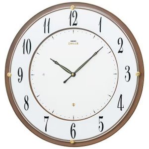 画像: SEIKO[セイコー]　セイコークロック　エムブレム　HS548B 　掛時計　スタンダード　電波クロック　正規品