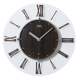 画像1: SEIKO[セイコー]　セイコークロック　エムブレム　 HS560B 　掛時計　スタンダード　電波クロック　正規品 (1)