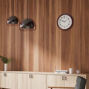 画像4: SEIKO[セイコー]　セイコークロック　エムブレム　HS554B 　掛時計　スタンダード　電波クロック　正規品 (4)