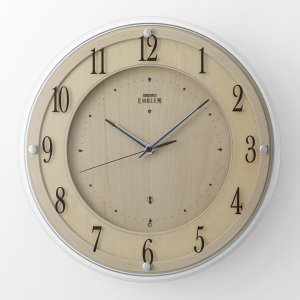 画像1: SEIKO[セイコー]　セイコークロック　エムブレム　HS558B　掛時計　スタンダード　電波クロック　正規品 (1)