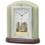 画像: SEIKO[ セイコー]　セイコークロック　HW590M　セイコーエムブレム 　電波置き時計 　正規品