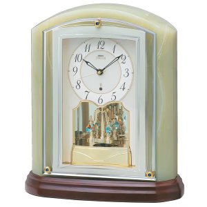 画像: SEIKO[ セイコー]　セイコークロック　HW590M　セイコーエムブレム 　電波置き時計 　正規品