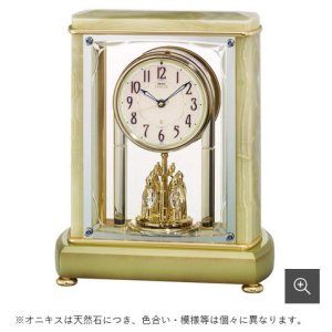 画像1: SEIKO[ セイコー]　セイコークロック　HW597M　セイコーエムブレム 　電波置き時計 　正規品 (1)