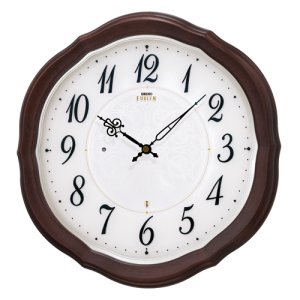 画像1: SEIKO[セイコー]　セイコークロック　エムブレム　HS544B 　掛時計　スタンダード　電波クロック　正規品 (1)