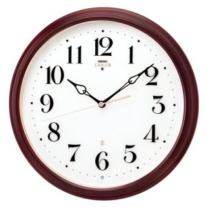 画像1: SEIKO[セイコー]　セイコークロック　エムブレム　HS553B　掛時計　スタンダード　電波クロック　正規品 (1)