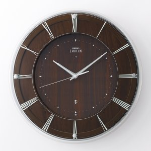 画像1: SEIKO[セイコー]　セイコークロック　エムブレム　HS558A　掛時計　スタンダード　電波クロック　正規品 (1)