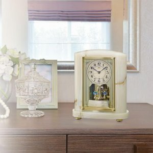 画像3: SEIKO[ セイコー]　セイコークロック　HW521M　セイコーエムブレム 　電波置き時計 　正規品 (3)