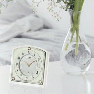 画像2: SEIKO[ セイコー]　セイコークロック　置時計　HW588W　セイコーエムブレム 　クオーツ　正規品 (2)