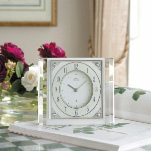 画像9: SEIKO[ セイコー]　セイコークロック　置時計　HW565W　セイコーエムブレム 　クオーツ　正規品 (9)