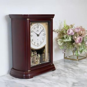 画像11: SEIKO[ セイコー]　セイコークロック　置時計　HW204B　セイコーエムブレム 　電波クロック　正規品 (11)