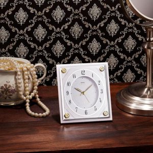 画像13: SEIKO[ セイコー]　セイコークロック　置時計　HR592W　セイコーエムブレム 　クオーツ　正規品 (13)