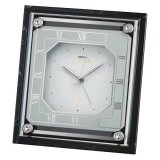 画像: SEIKO[ セイコー]　セイコークロック　置時計　HR592K　セイコーエムブレム 　クオーツ　正規品