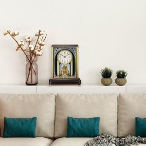 画像7: SEIKO[ セイコー]　セイコークロック　置時計　HW202B　セイコーエムブレム 　電波クロック　正規品 (7)