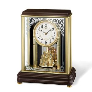 画像: SEIKO[ セイコー]　セイコークロック　置時計　HW202B　セイコーエムブレム 　電波クロック　正規品