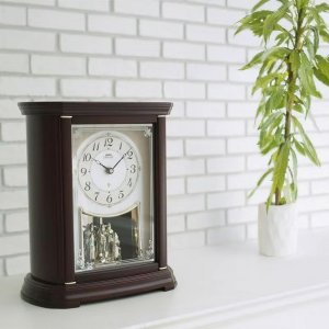 画像10: SEIKO[ セイコー]　セイコークロック　置時計　HW204B　セイコーエムブレム 　電波クロック　正規品 (10)